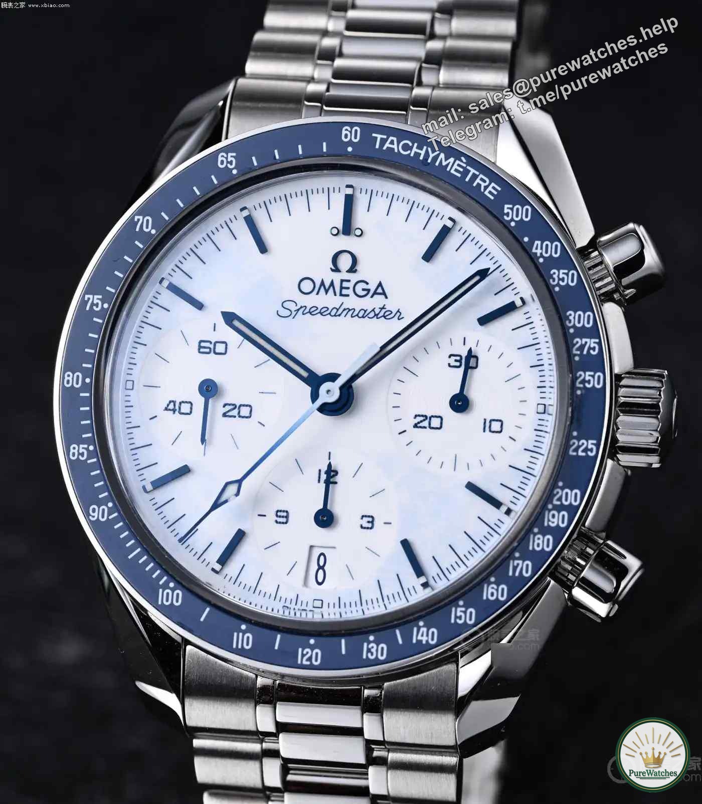 A collection of Winter Olympics sentiments on your wrist! Omega Speedmaster 38mm “Ice and Snow” released, 49,000 yuan to pay tribute to Milan!