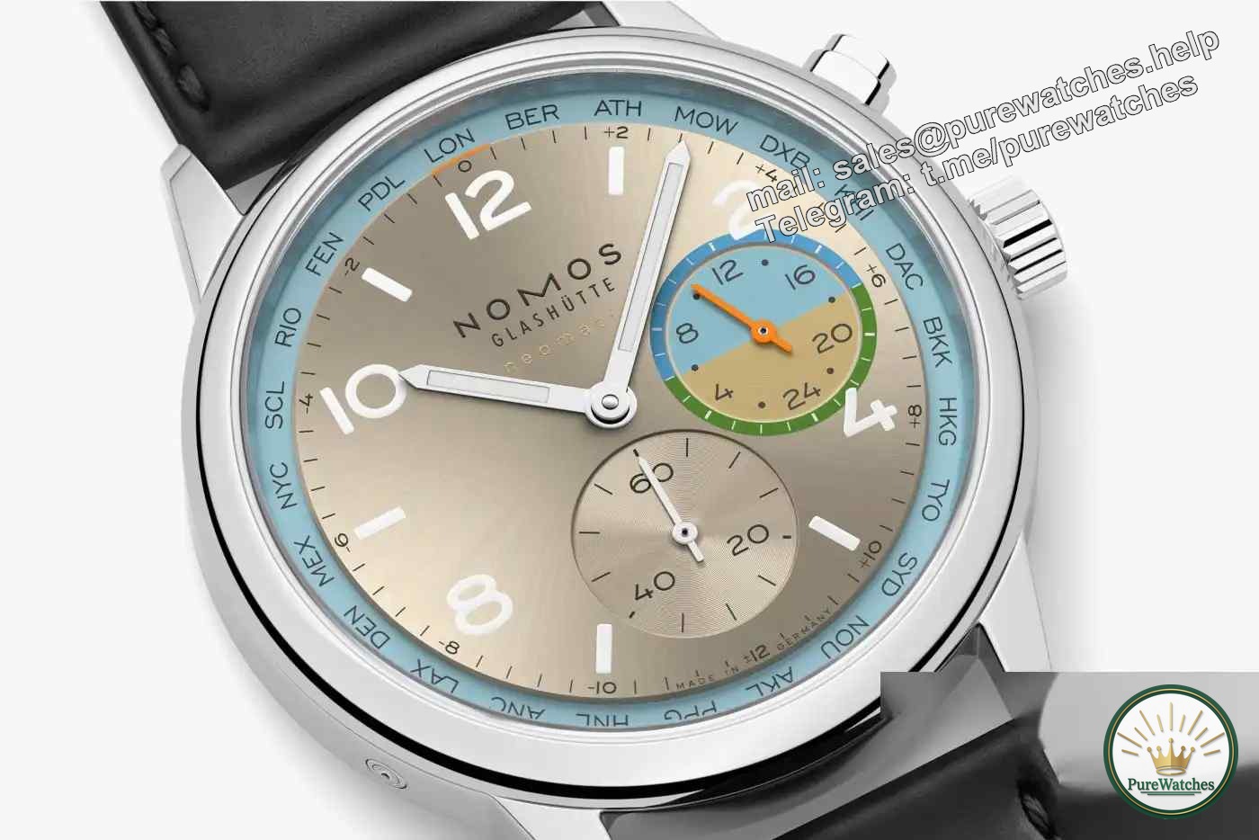 40,000 yuan to win a “little Patek Philippe”? The world time function of this German watch is similar to that of PP, and the thickness is less than 10mm, which is amazing!