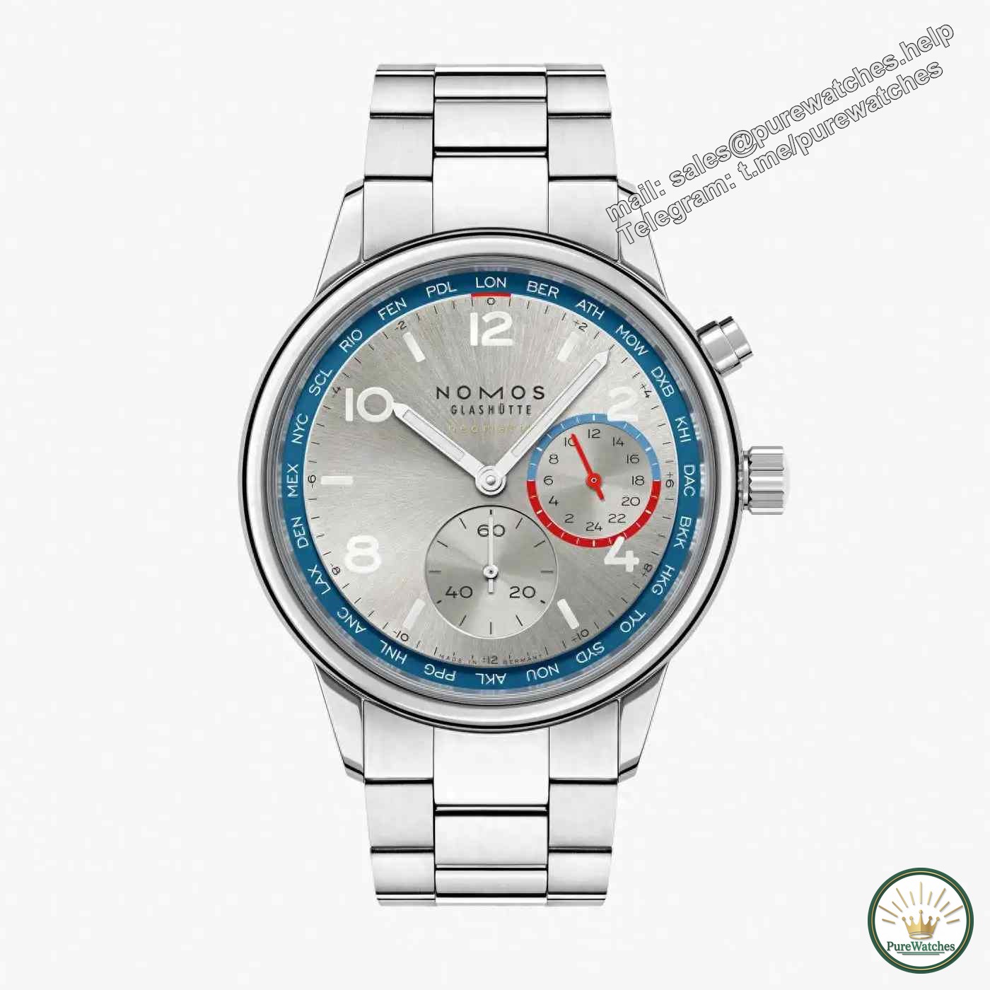 40,000 yuan to win a “little Patek Philippe”? The world time function of this German watch is similar to that of PP, and the thickness is less than 10mm, which is amazing!