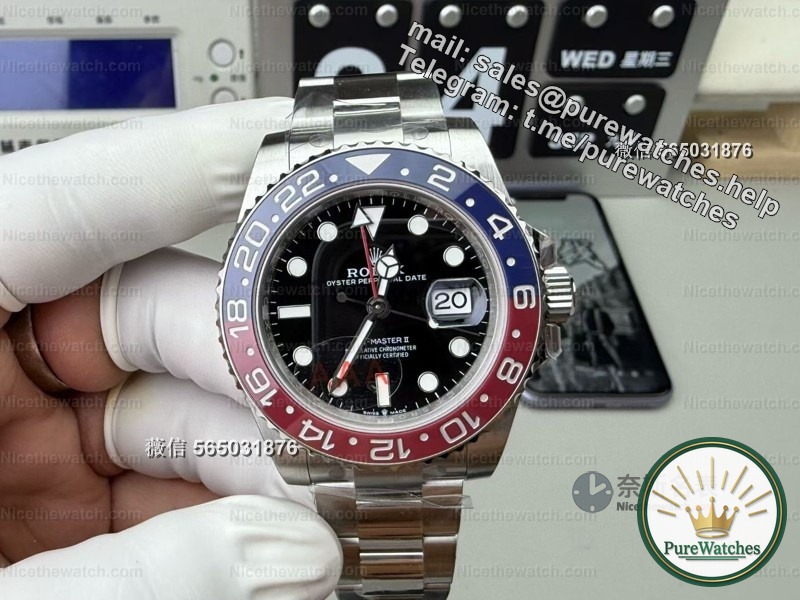 90% of people don’t know how to use the Rolex Coke Ring! purewatches nanny-level tutorial, GMT needle + outer ring function explained in one go