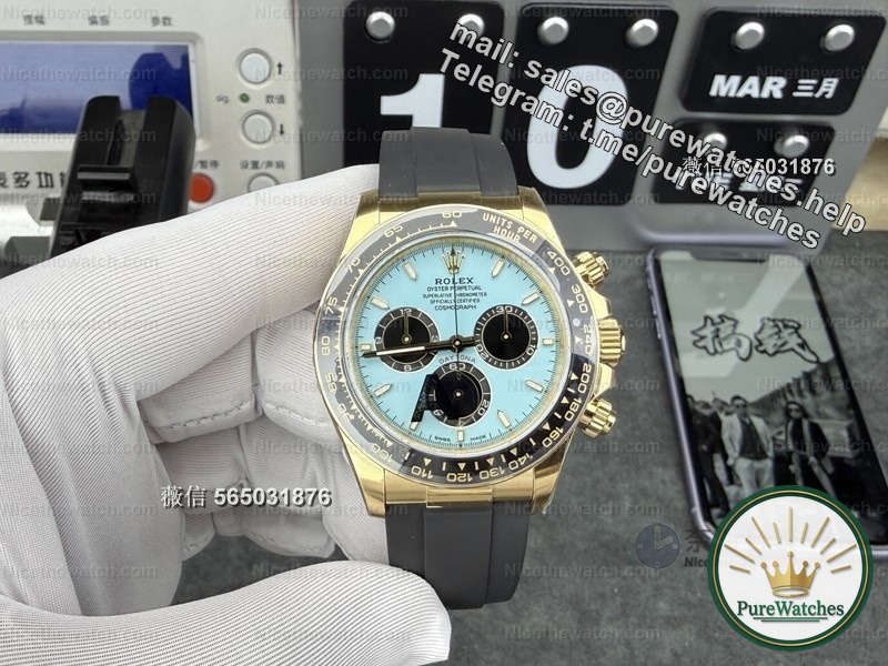 The temptation of Tiffany Blue: VS Factory Rolex Daytona Tiffany Blue M126518LN-0014 in-depth hands-on experience