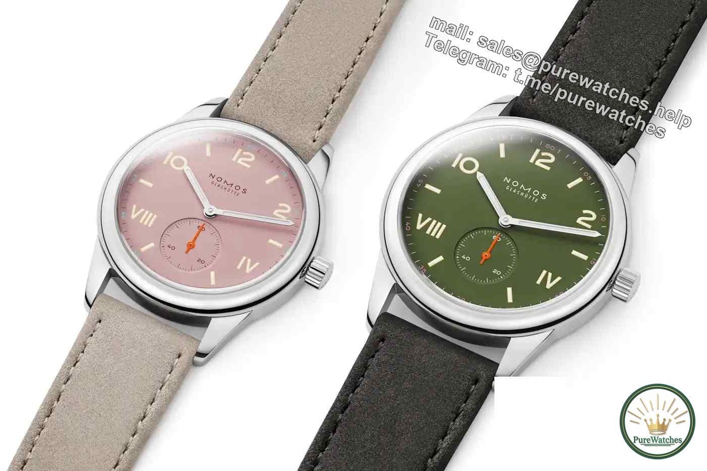 Nomos campus series adds new colors! Olive green + rose pink “California noodles”, the beauty of the 10,000-yuan Bauhaus watch is at its peak