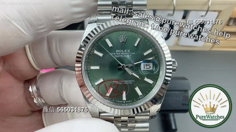 VS Factory Rolex Mint Green Datejust Depth Test: Apart from the movement, is there really any difference between it and the original?