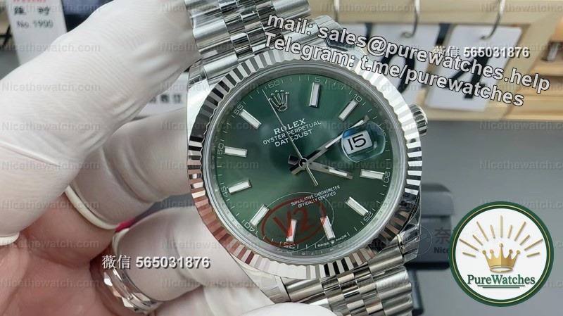 VS Factory Rolex Mint Green Datejust Depth Test: Apart from the movement, is there really any difference between it and the original?