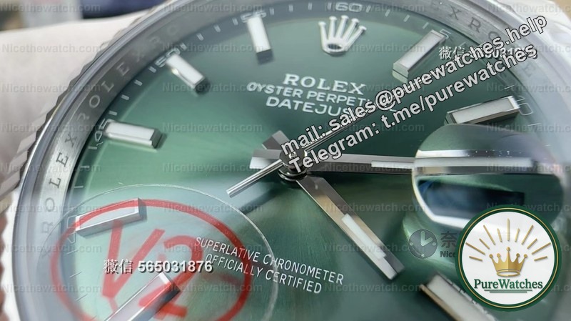 VS Factory Rolex Mint Green Datejust Depth Test: Apart from the movement, is there really any difference between it and the original?