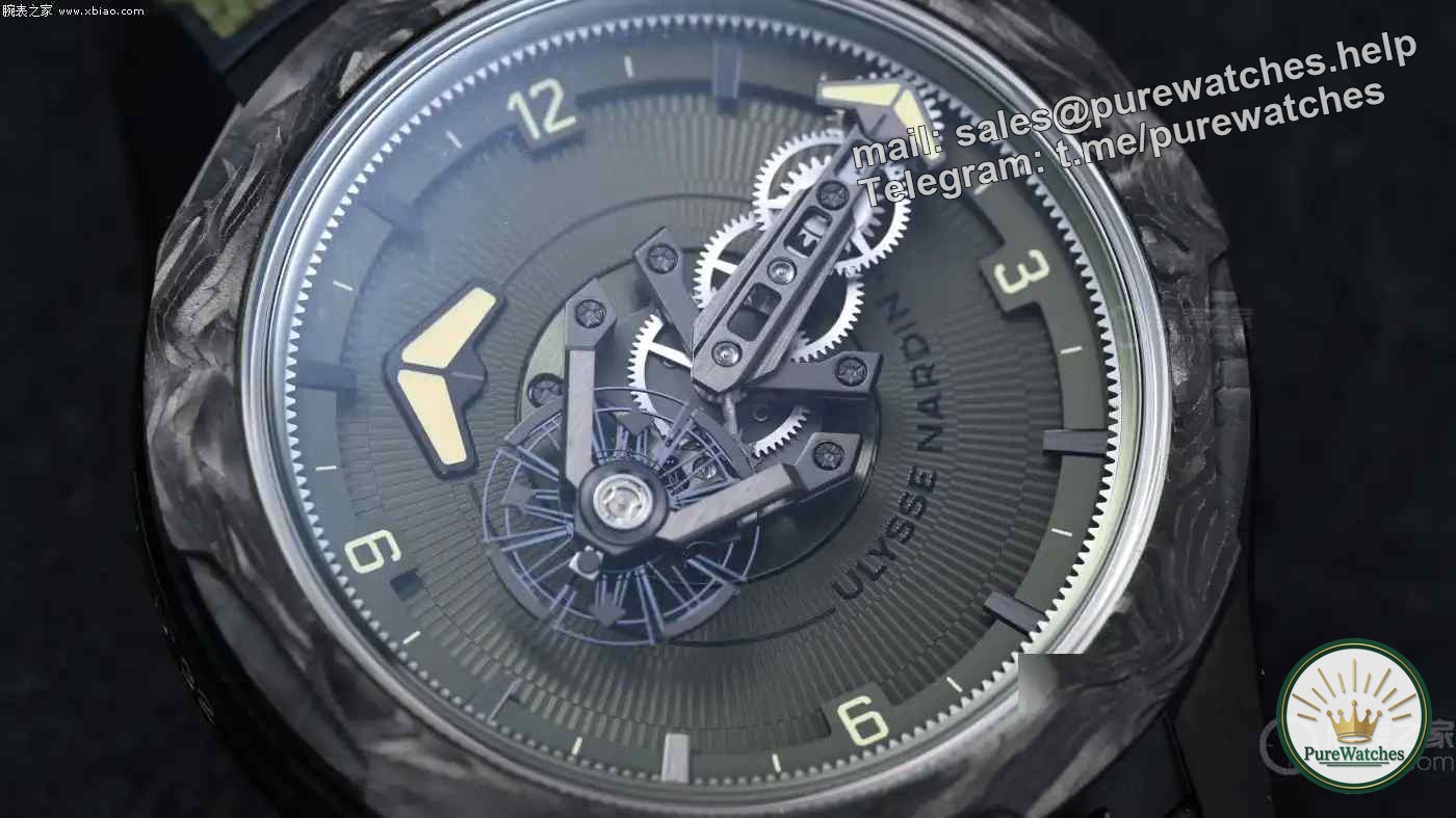 Subvert tradition! Ulysse Nardin Fantasy “Three Nos” watch, no hands and no crown can actually read the time like this