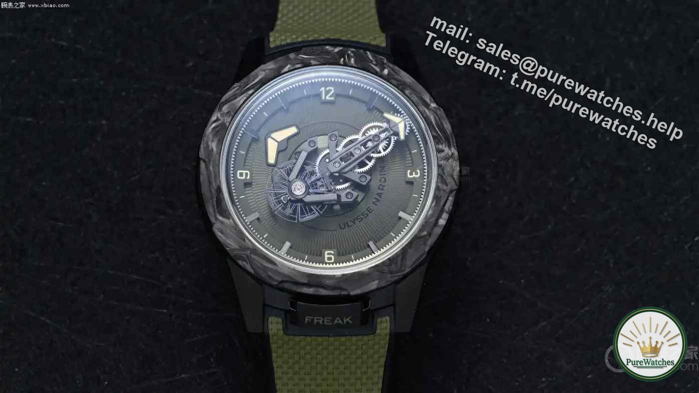 Subvert tradition! Ulysse Nardin Fantasy “Three Nos” watch, no hands and no crown can actually read the time like this