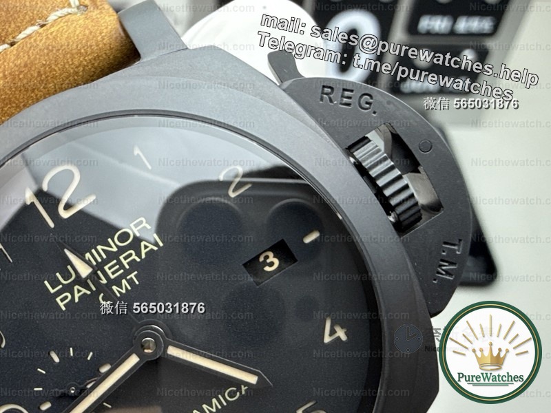 VS factory Panerai 441 in-depth actual measurement: After the P9001 movement upgrade, is this black ceramic still good?