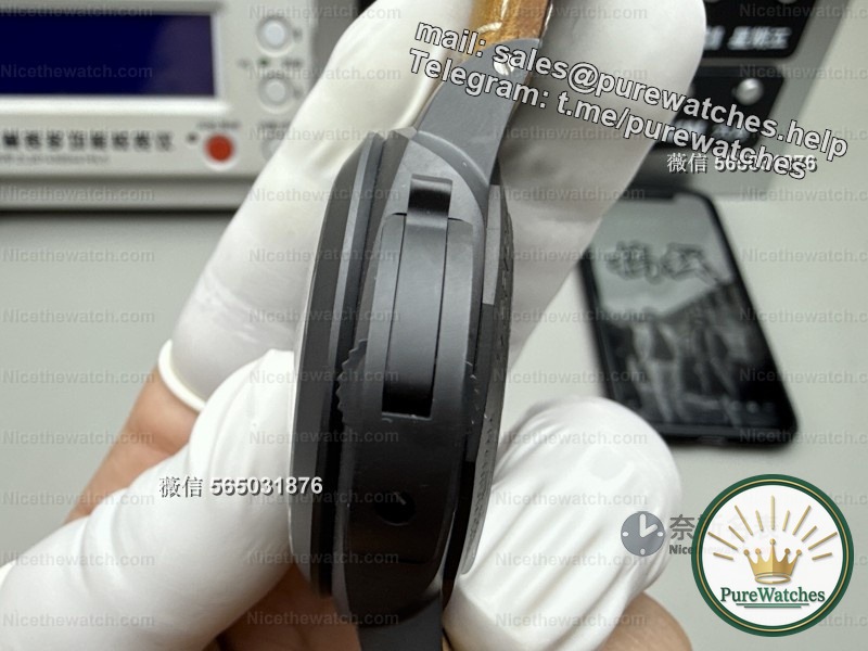 VS factory Panerai 441 in-depth actual measurement: After the P9001 movement upgrade, is this black ceramic still good?