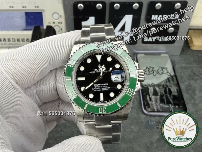 Actual measurement in 2026: VS Factory’s 41mm Green Water Ghost upgraded the Dandong 3235 movement. This level of detail restoration convinces even veteran players!