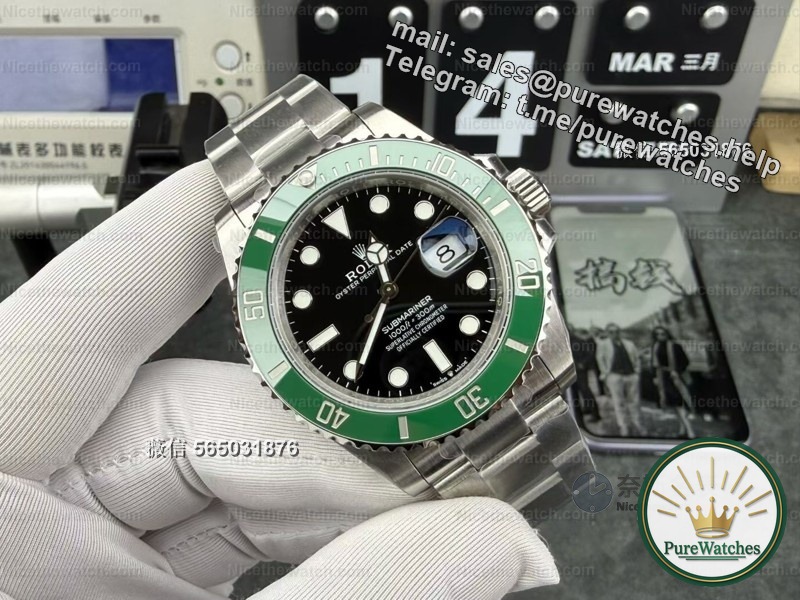 Actual measurement in 2026: VS Factory’s 41mm Green Water Ghost upgraded the Dandong 3235 movement. This level of detail restoration convinces even veteran players!