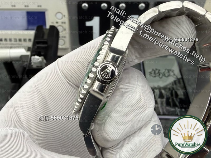 Actual measurement in 2026: VS Factory’s 41mm Green Water Ghost upgraded the Dandong 3235 movement. This level of detail restoration convinces even veteran players!