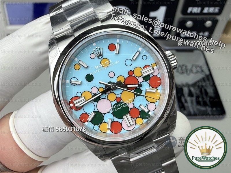 The value retention rate of discontinued models has soared! VS factory color bubble + Morandi new color comparison evaluation, Dandong 3230 movement is as stable as the original