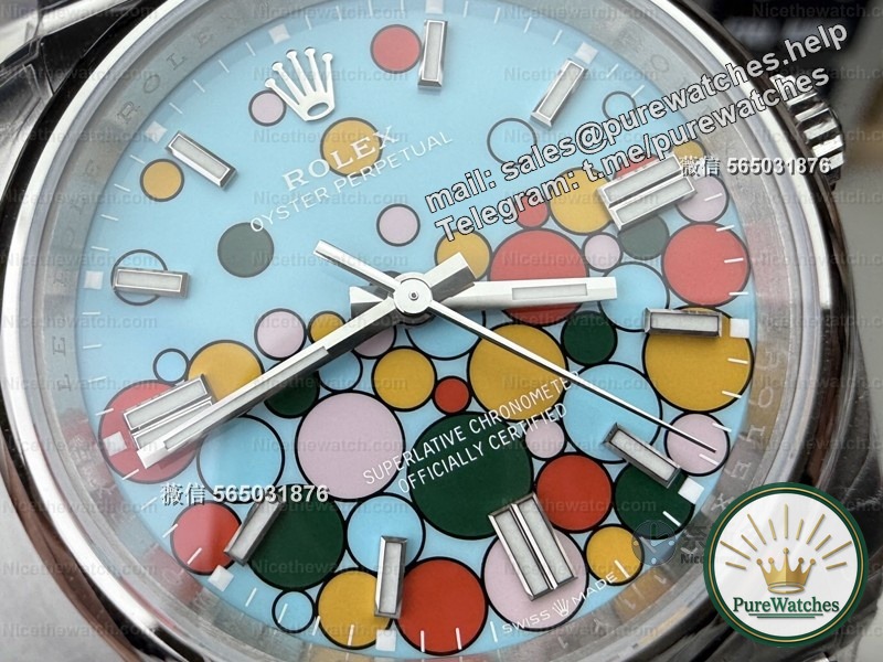The value retention rate of discontinued models has soared! VS factory color bubble + Morandi new color comparison evaluation, Dandong 3230 movement is as stable as the original