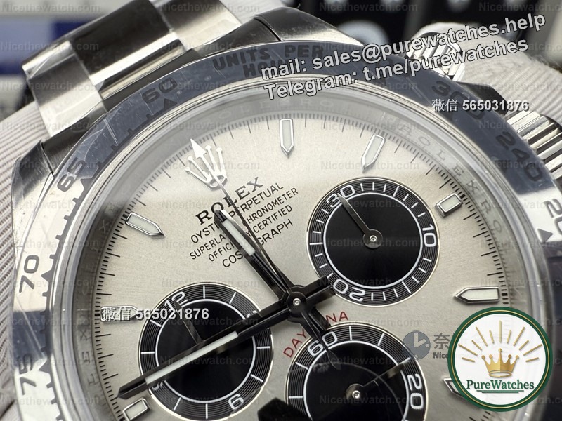 Actual test of VS factory platinum Daytona V3 version: 184g counterweight + Dandong 4131 movement. Is this Gray Daytona worth buying?