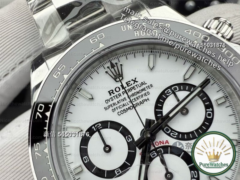 VS Factory White Panda Daytona actual test: Dandong 4131 movement has 72 hours of energy storage. How outrageous is the detail restoration?