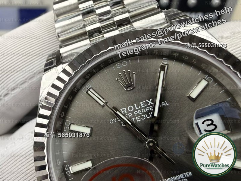 Why do gray logs get more and more noticeable the more I wear them? VS factory V2 version depth measurement: 904L stainless steel + Dandong 3235 movement, 41mm gold size for a high-end feel