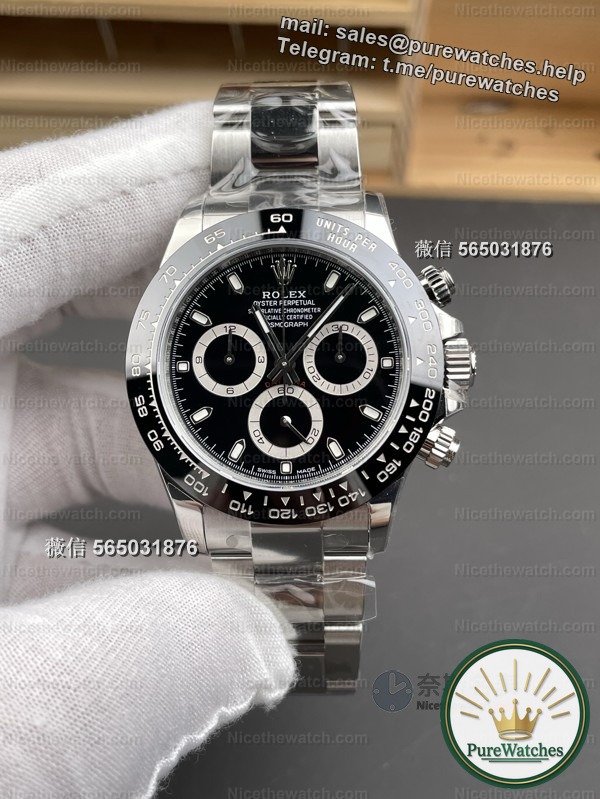 Ceramic ring fades? Small dial with radial pattern? VS black pottery Daytona dismantling: platinum powder filling + matte process, you can rest assured after reading the details