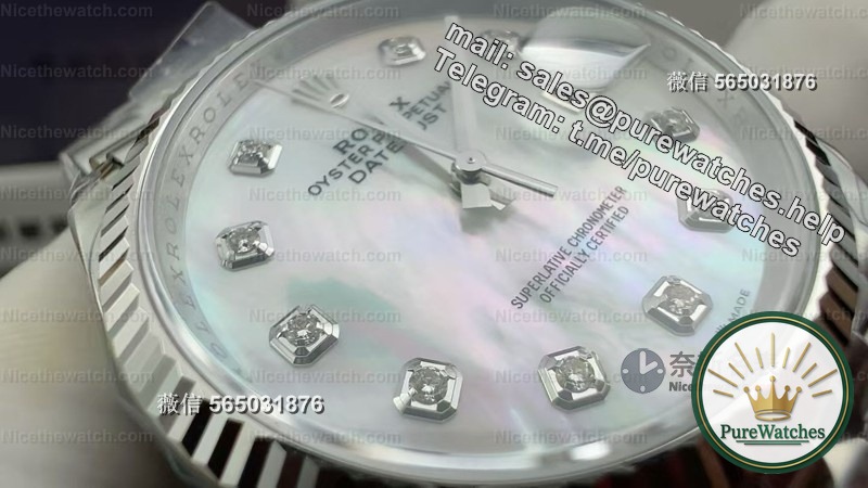 VS factory Fritillaria disk log actual measurement: Dandong 3235 V2 movement + rainbow Fritillaria, this new color is so beautiful!