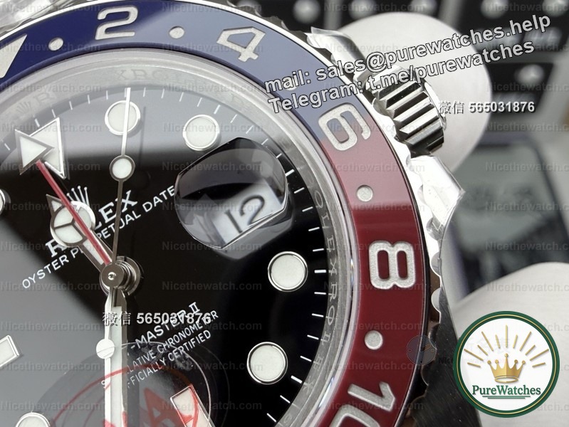 Actual measurement of VS factory Coke ring replica watch: UV discoloration ceramic ring + Dandong 3285 movement, this Greenwich is really top-notch!