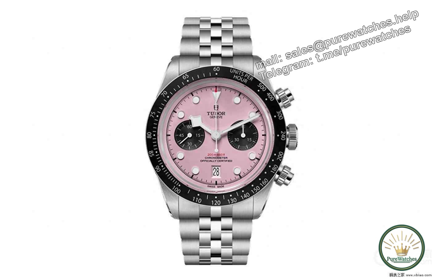 “Jaylen pink” and “sassy” orange, can you accept pink watches? A girly men’s watch!