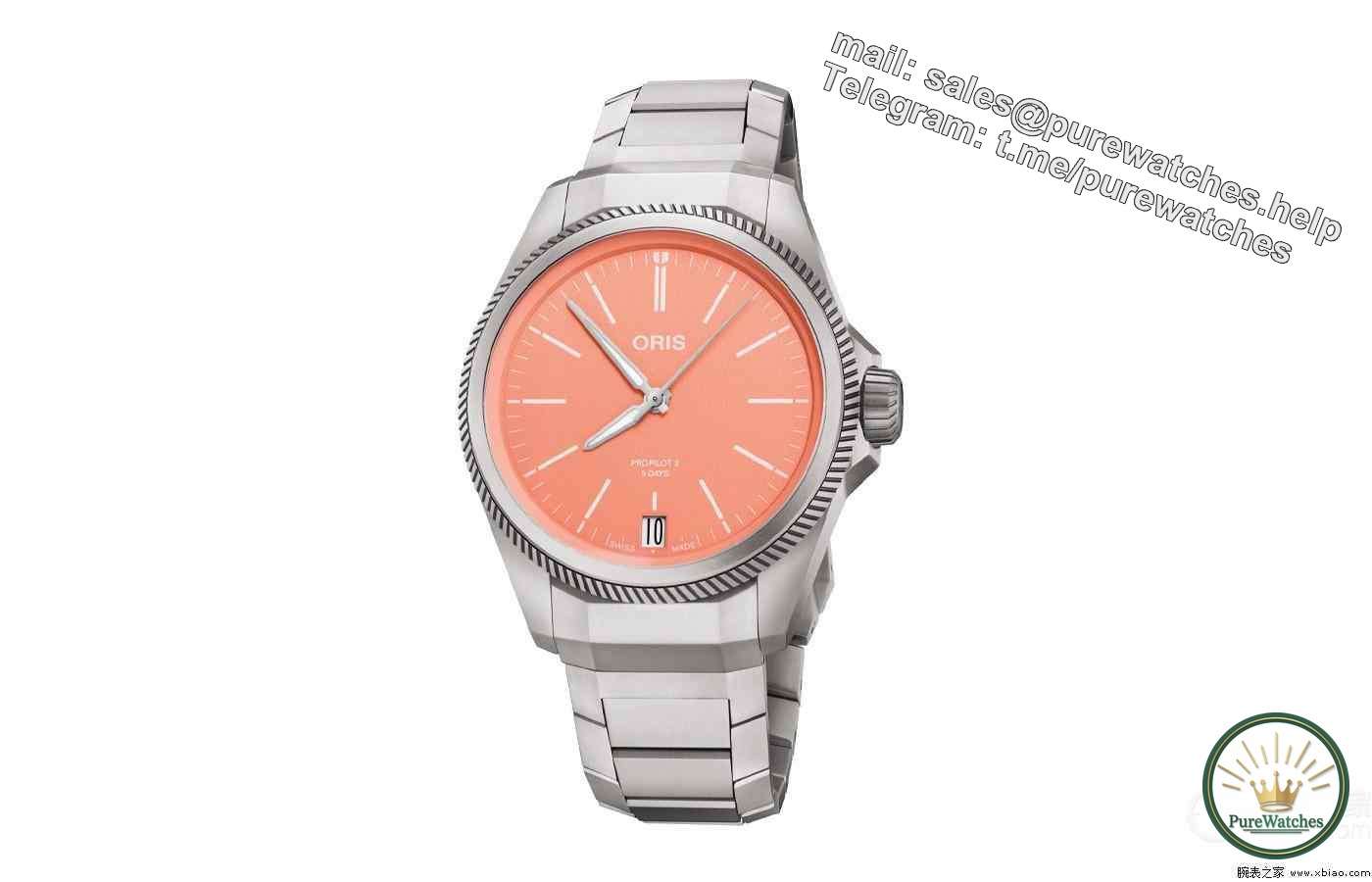 “Jaylen pink” and “sassy” orange, can you accept pink watches? A girly men’s watch!