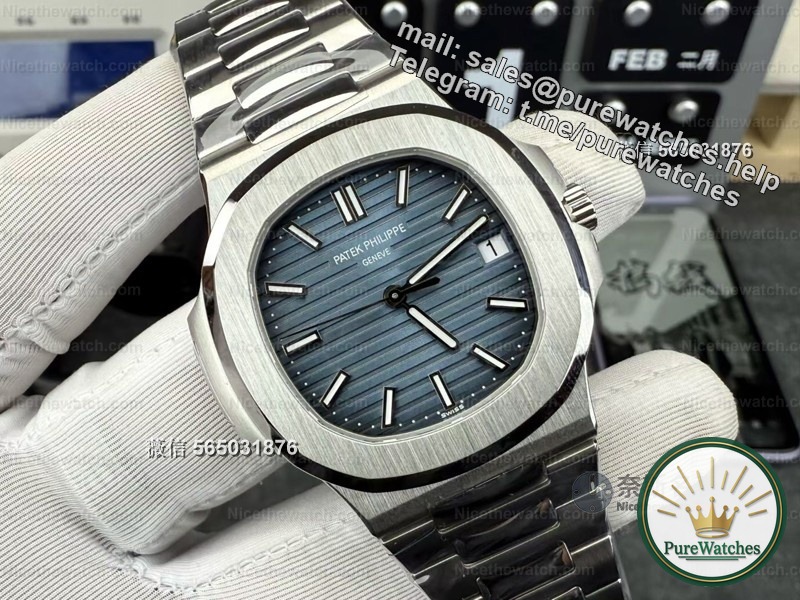 Comparison of three Patek Philippe 5711 Nautilus replica watches: Which one is better, 3K/BBF/DDF?
