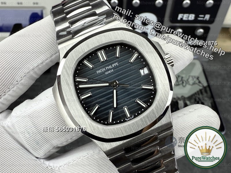 Comparison of three Patek Philippe 5711 Nautilus replica watches: Which one is better, 3K/BBF/DDF?
