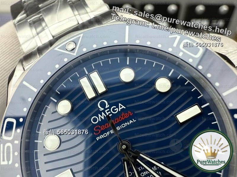 VS factory Omega Seamaster 300m upgraded 8806 movement: this time it is really “stable”