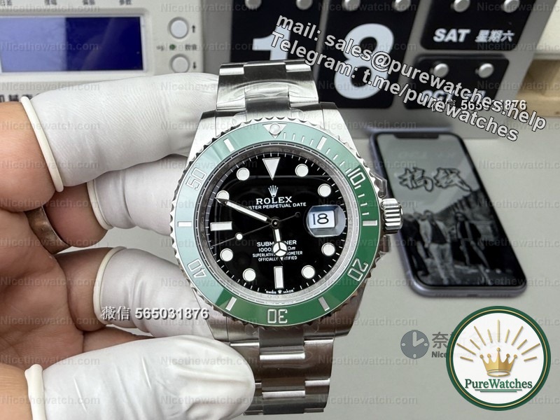 VS factory Rolex Green Submariner V2 version actual test: Is this “little green” worth it?