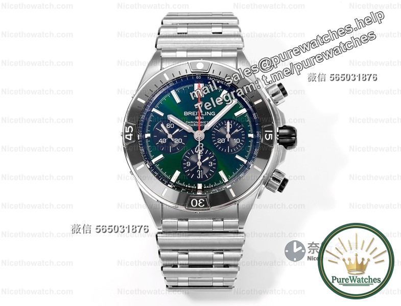 BLS factory Breitling RW5 super mechanical chronograph actual test: Can this “three-color arrow” really be as good as the original?