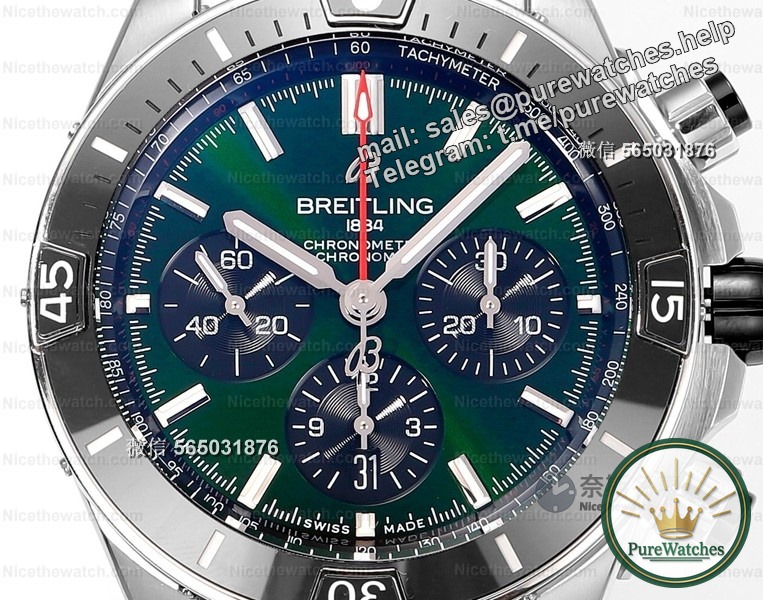BLS factory Breitling RW5 super mechanical chronograph actual test: Can this “three-color arrow” really be as good as the original?