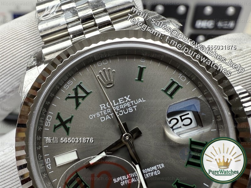 VS Factory V2 Green Rose Log 41mm in-depth review: weight comparison + Dandong 3235 movement, is this upgrade hard-core enough?