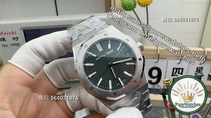 Actual measurement of Audemars Piguet 15510 from VS factory: Dandong 4302+ ceramic balls, this stability really beats APS factory!