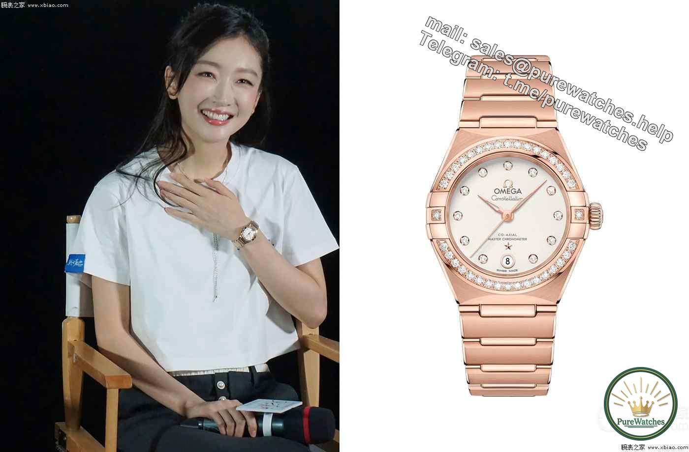 Zhou Dongyu wears an Omega watch to promote his new film “Morning Clouds and Evening Rain”, interpreting the charm of women’s watches!