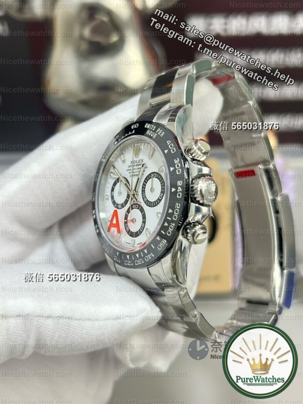 Purewatches actual test: VS factory 4130 Panda Di 40mm, Dandong 4130 movement + 72 hours power reserve, can the classic model still be used?