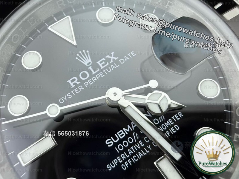 VS Factory 40mm Black Water Ghost Classic Second Generation, Dandong 3135 movement + 155g counterweight, can this quality really compare to the genuine product?
