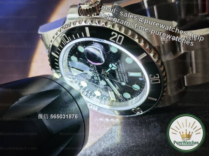 VS Factory 40mm Black Water Ghost Classic Second Generation, Dandong 3135 movement + 155g counterweight, can this quality really compare to the genuine product?