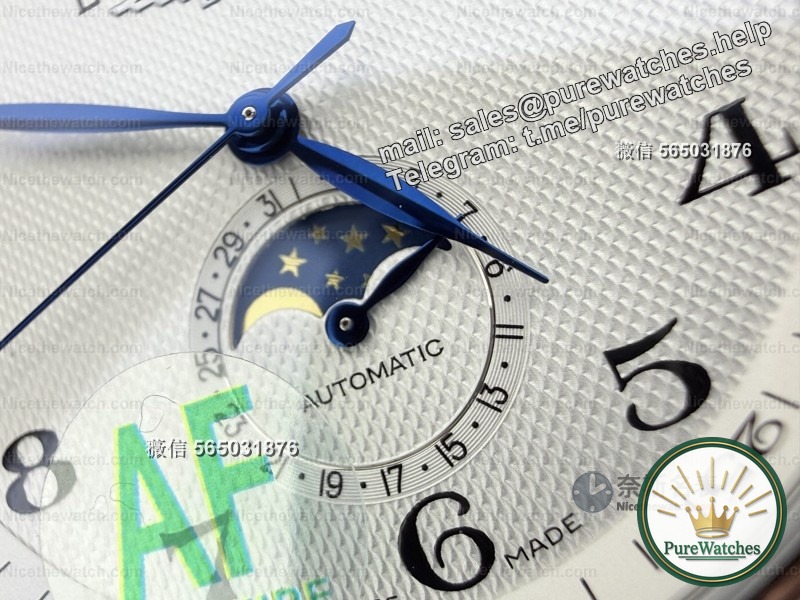 AF factory Longines moon phase famous craftsman, 2892 precision grinding movement + starry sky blue moon phase, can this romance really be reproduced?