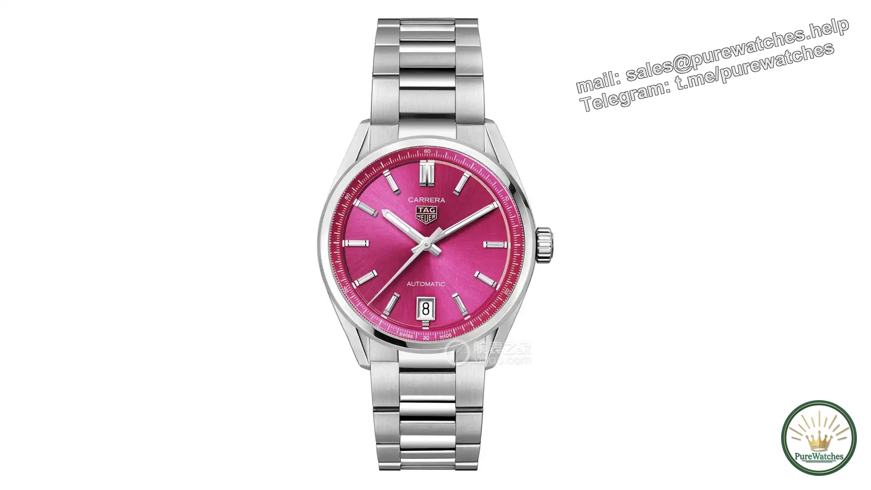 What watch to give for Mother’s Day? With a budget of RMB 30,000 to RMB 40,000, Breitling Eggplant Purple Plate, TAG Heuer Glitter Powder, and Radar Ceramics are highly rated.