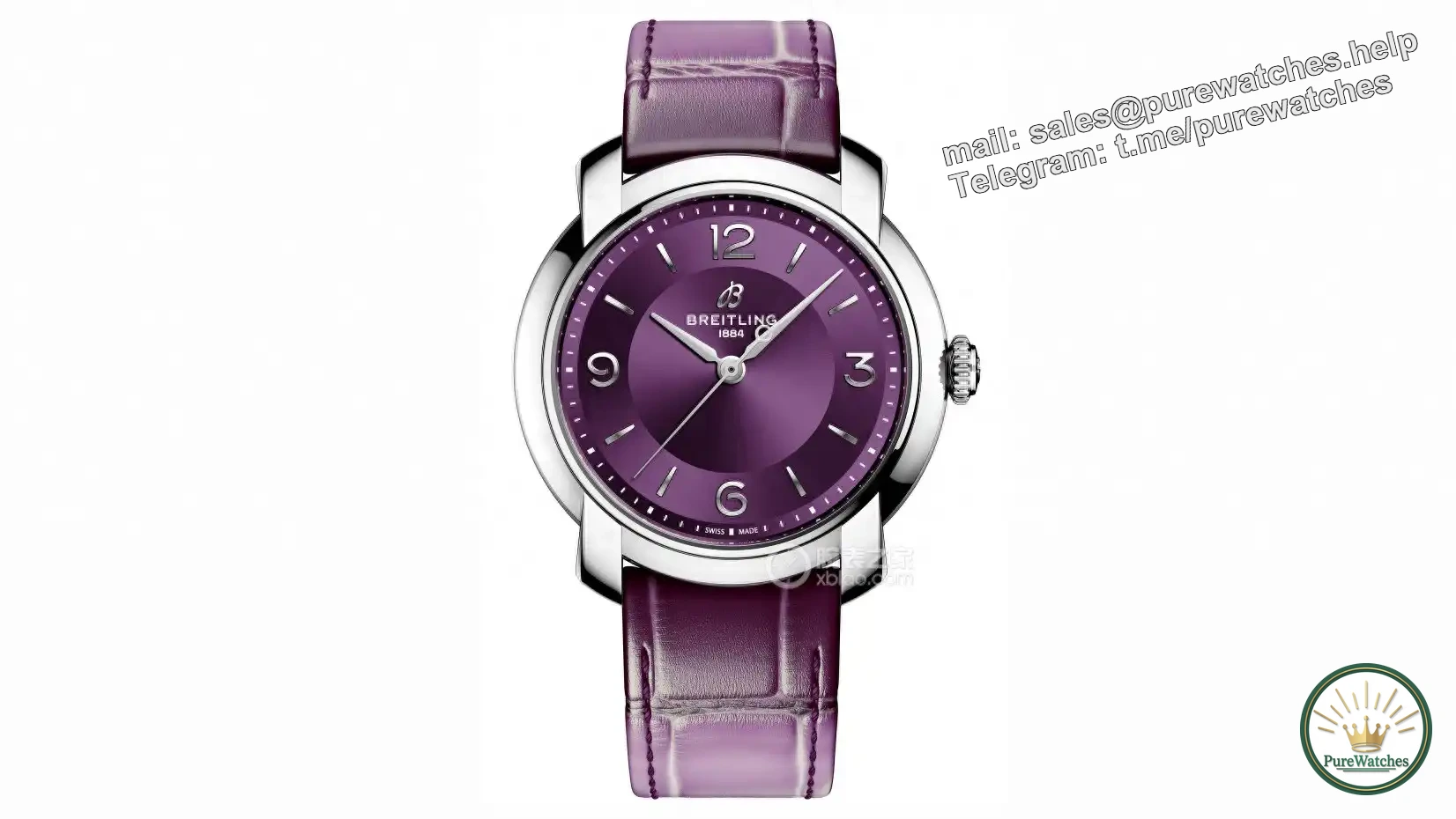 What watch to give for Mother’s Day? With a budget of RMB 30,000 to RMB 40,000, Breitling Eggplant Purple Plate, TAG Heuer Glitter Powder, and Radar Ceramics are highly rated.