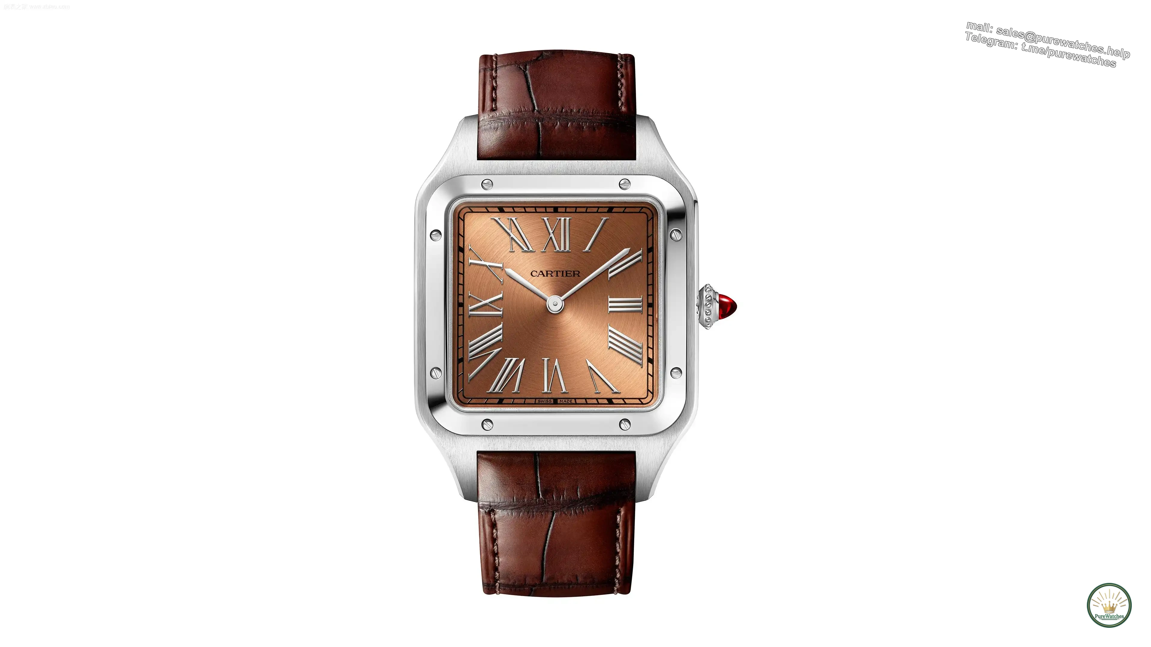 Who says formal watches have to be small? Three square/cushion-shaped watches over 45mm in size, filling your wrist with full aura.