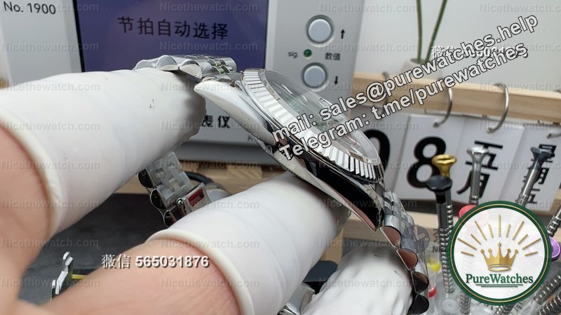 Purewatches actual test: 2026 VS factory gradient green log V2, can this green color really match the genuine product?