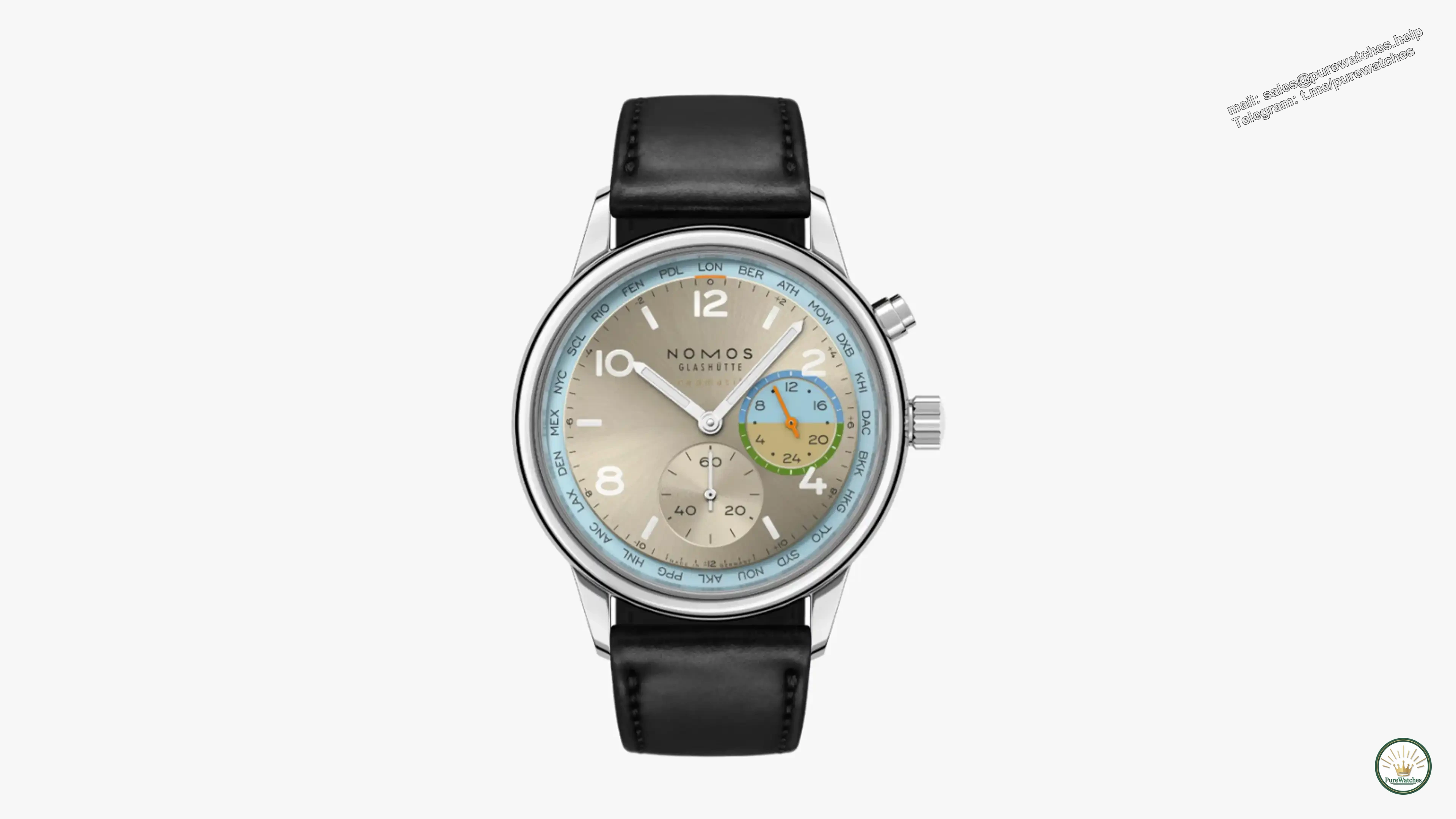 Refuse monochrome mediocrity: four contrasting dial watches are recommended, from Oris pink and green to NOMOS orange and blue