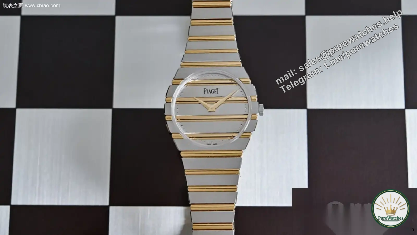 No longer flamboyant: Piaget POLO 79 two-tone all-gold model and Vacheron Constantin Ref.222 steel model, the first choice for low-key old money style