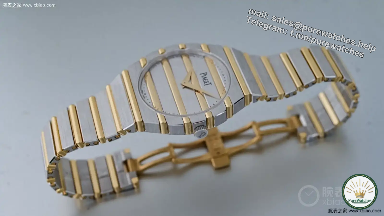 No longer flamboyant: Piaget POLO 79 two-tone all-gold model and Vacheron Constantin Ref.222 steel model, the first choice for low-key old money style