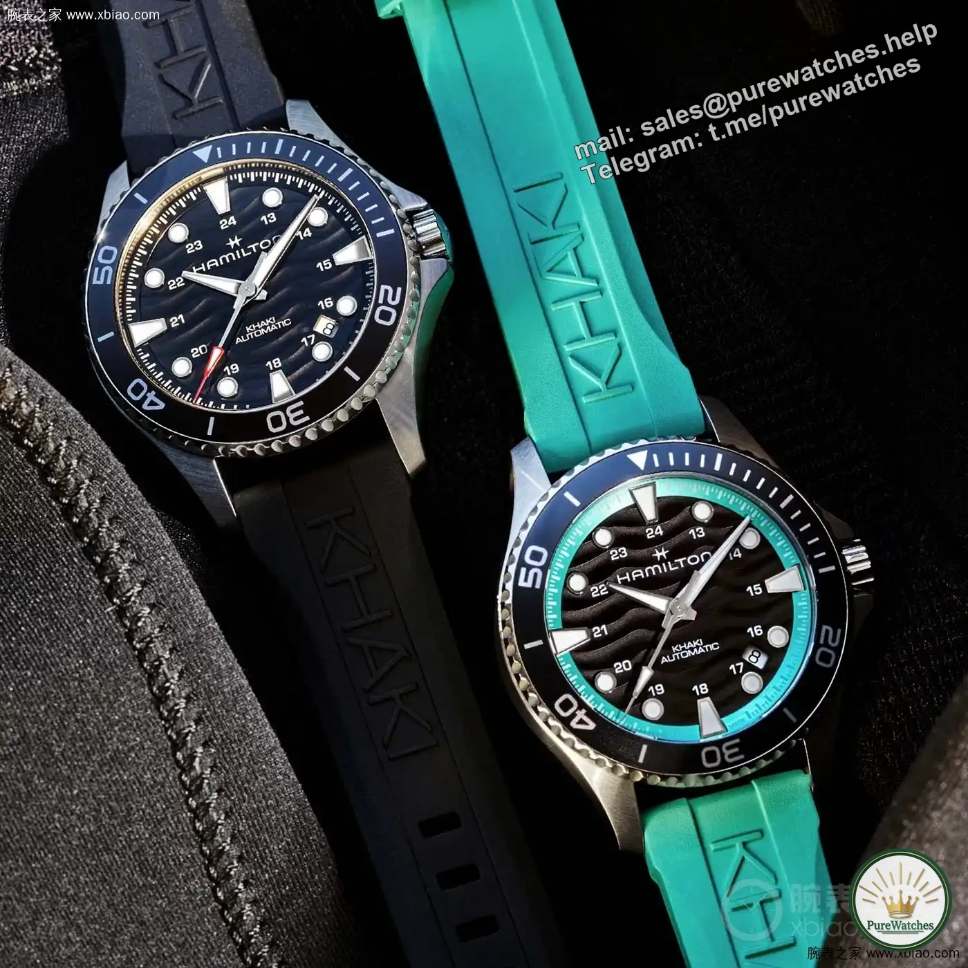 Hamilton launches five new scuba 40mm watches: wave dial + 80 hours power reserve, priced at only CHF 795