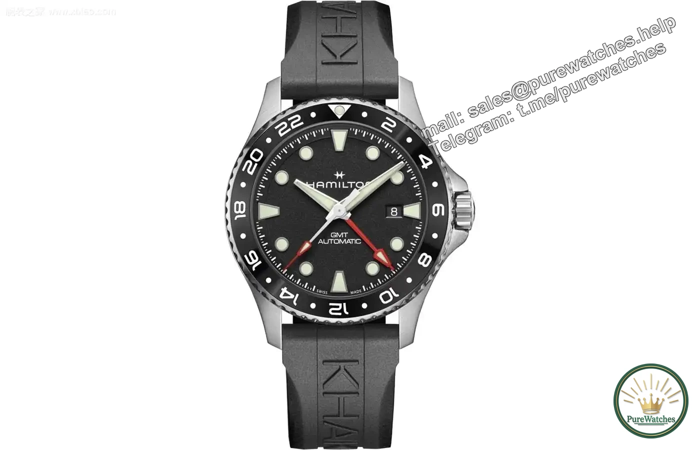 Hamilton launches three new scuba models GMT 43mm: 300 meters waterproof + ceramic ring + 80 hours power reserve, 1275 Swiss francs