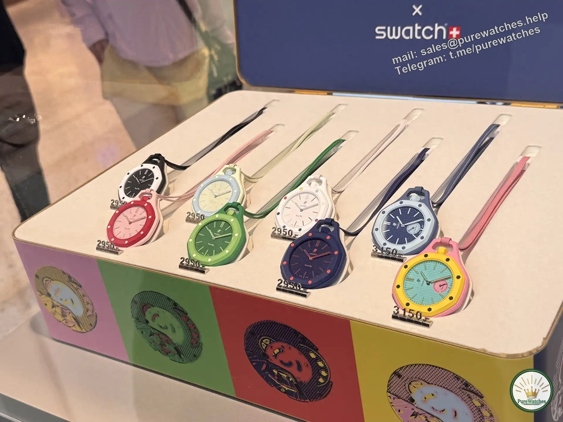 Young people’s first “Royal Oak”: Swatch x Audemars Piguet joint pocket watch debuts, starting from 2,950 yuan, 8 colors in total