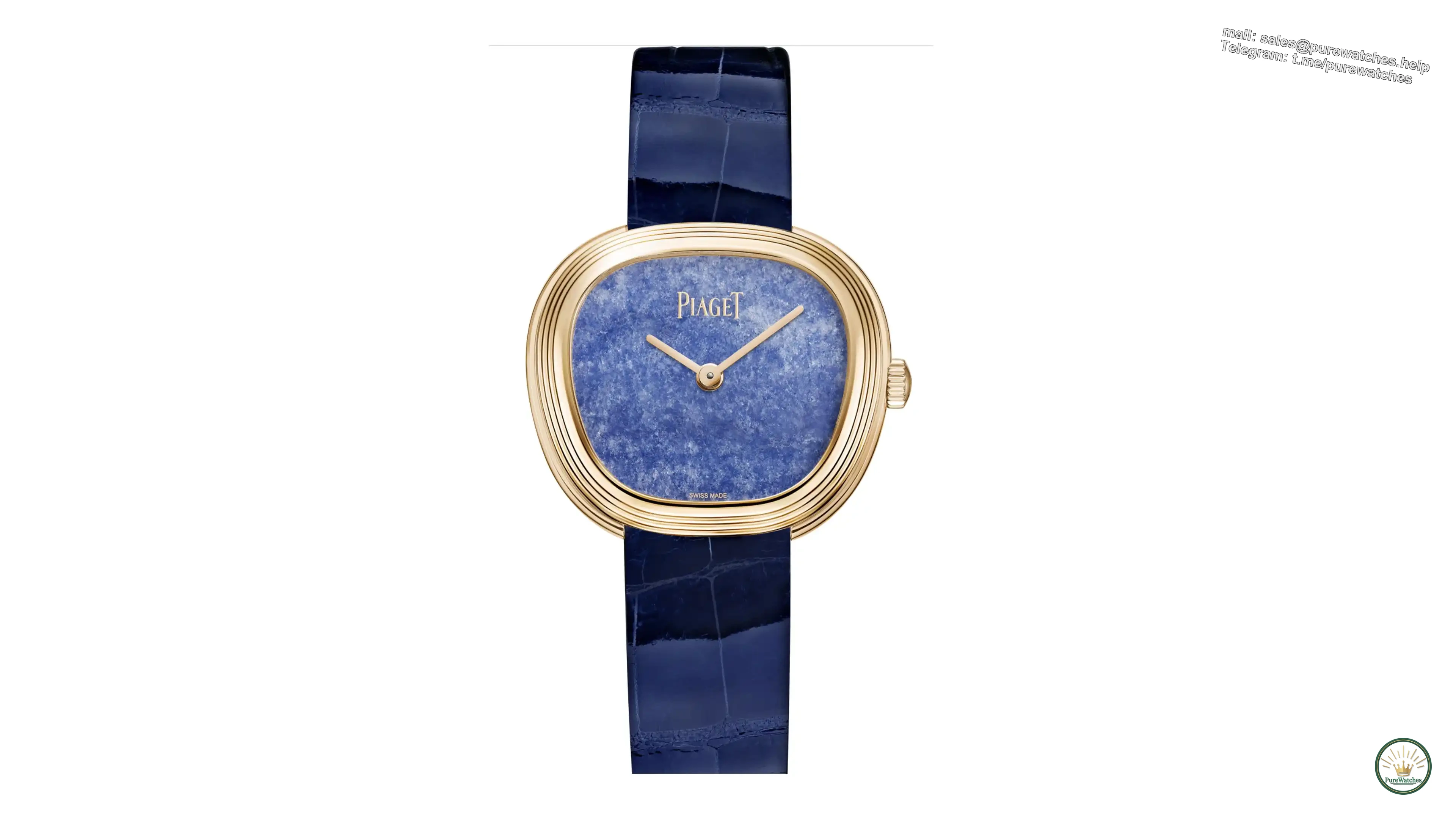 Falling in love at first sight: three minimalist watches without scales, Bulgari 5.5mm ultra-thin, Piaget natural blue quartz, Cartier gold tank